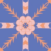 Revelry RSVP - Periwinkle tapete