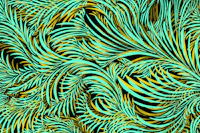 Asian Palm Leaves tapete