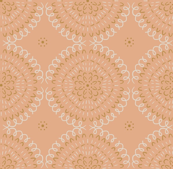 Doily Affirmations - Light Tawny