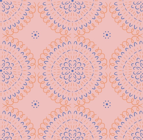 Doily Affirmations - Light Pink