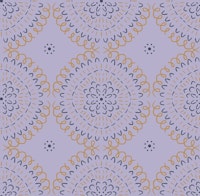 Doily Affirmations - Light Violet wallpaper