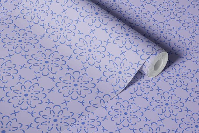 Loomlace - Light Violetwallpaper roll