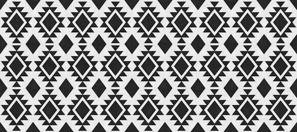 Black and white tribal