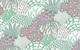 Botanical garden - green and pink