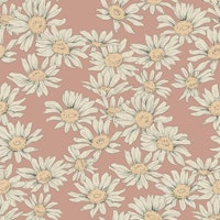 Dazzling Daisy Terra tapete