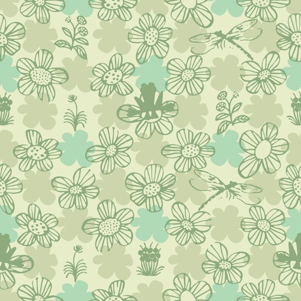 Scandi nature muted sage green