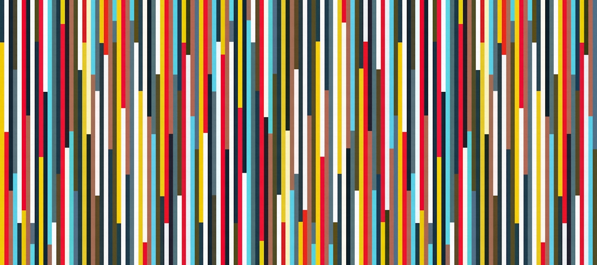 Colored lines 5 - Happywall.com