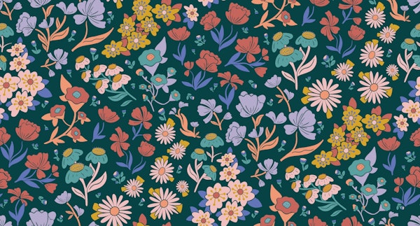 Where the Wildflowers Are - Deep Green