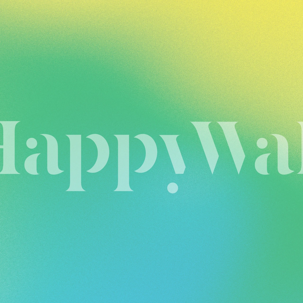 Yellow and green aqua gradient wallpaper