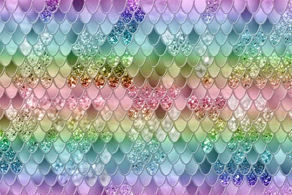 Rainbow Princess Mermaid Scales 2