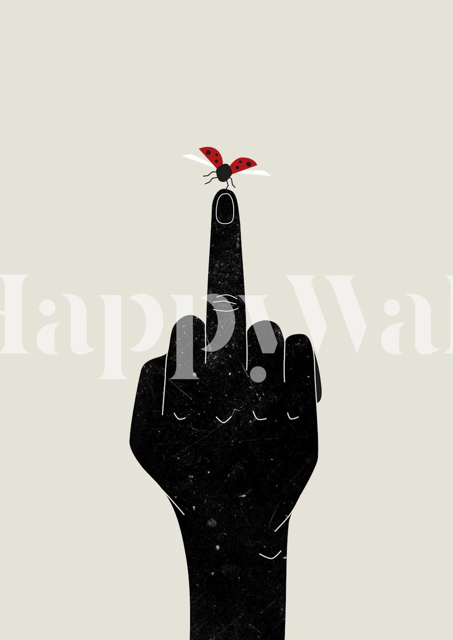 Design tapet Ladybug v pokoj