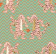 Dancing tiger Zig zag move – mint sand