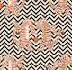 Dancing tiger Zig zag move – black and white