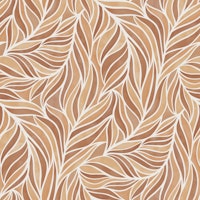 warm minimalist abstract leaves brown ταπετσαρία