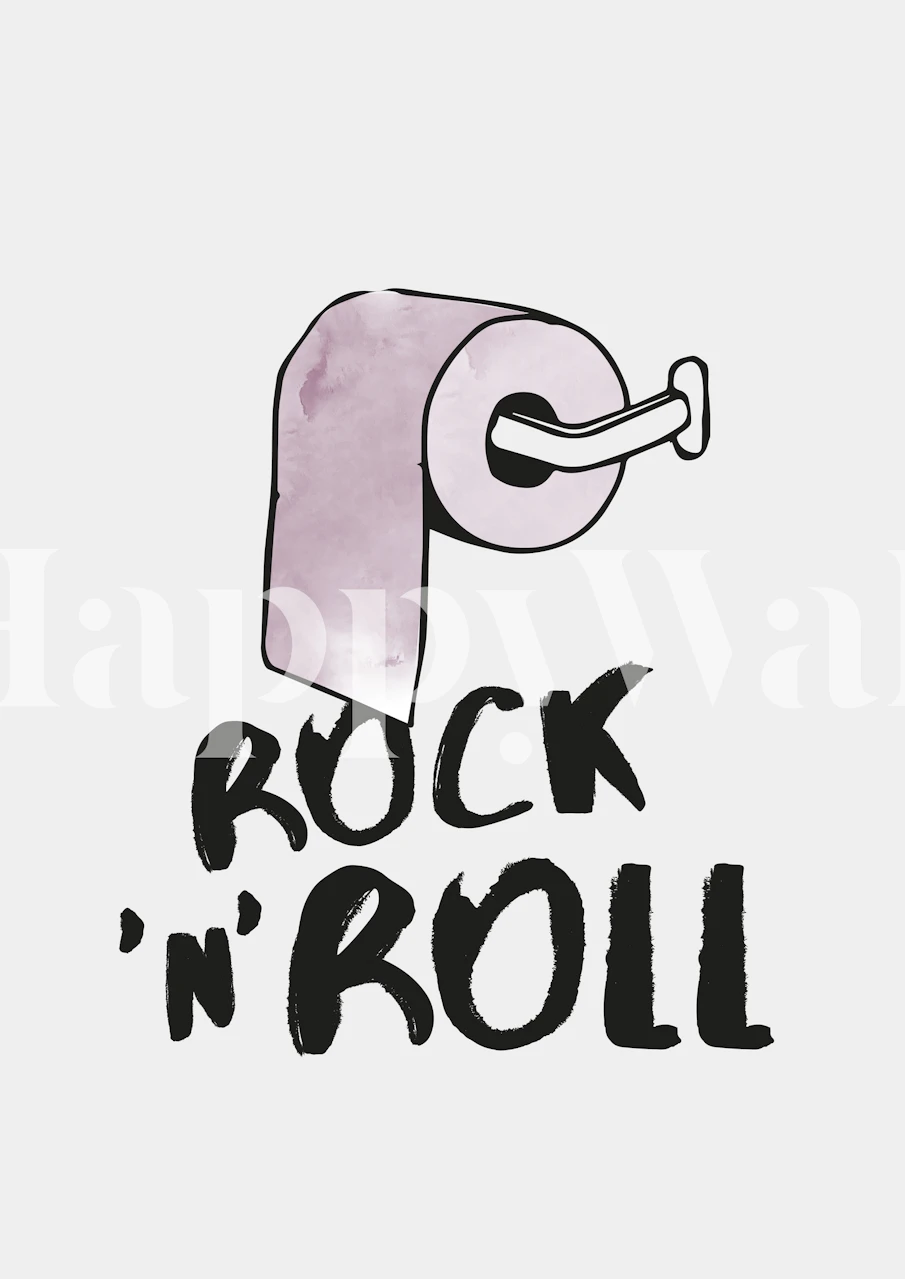 Papel de parede autêntico Rock n Roll para entusiastas de música