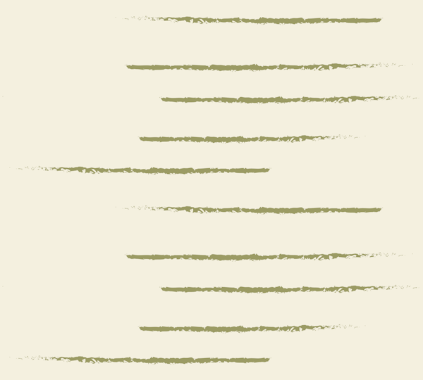 Warm Minimalism Stripe Eggshell Green