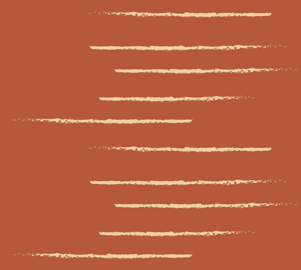 Warm Minimalism Stripe Terracotta Beige