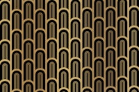 Art Deco Luxury Black and Gold Columns papiers peint