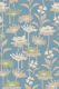 GARDEN MEADOW Cottage Floral - Light Blue