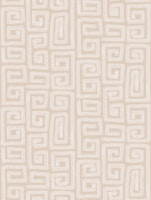 Handmade Paint Scribbles Shapes Tan Beige tapet