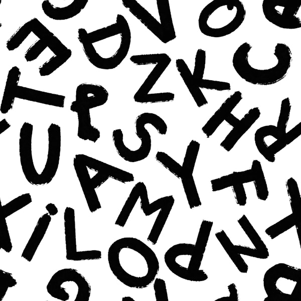 Hand-written Alphabet 1