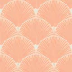 Japandi Palms Peach Hygge Large Scale
