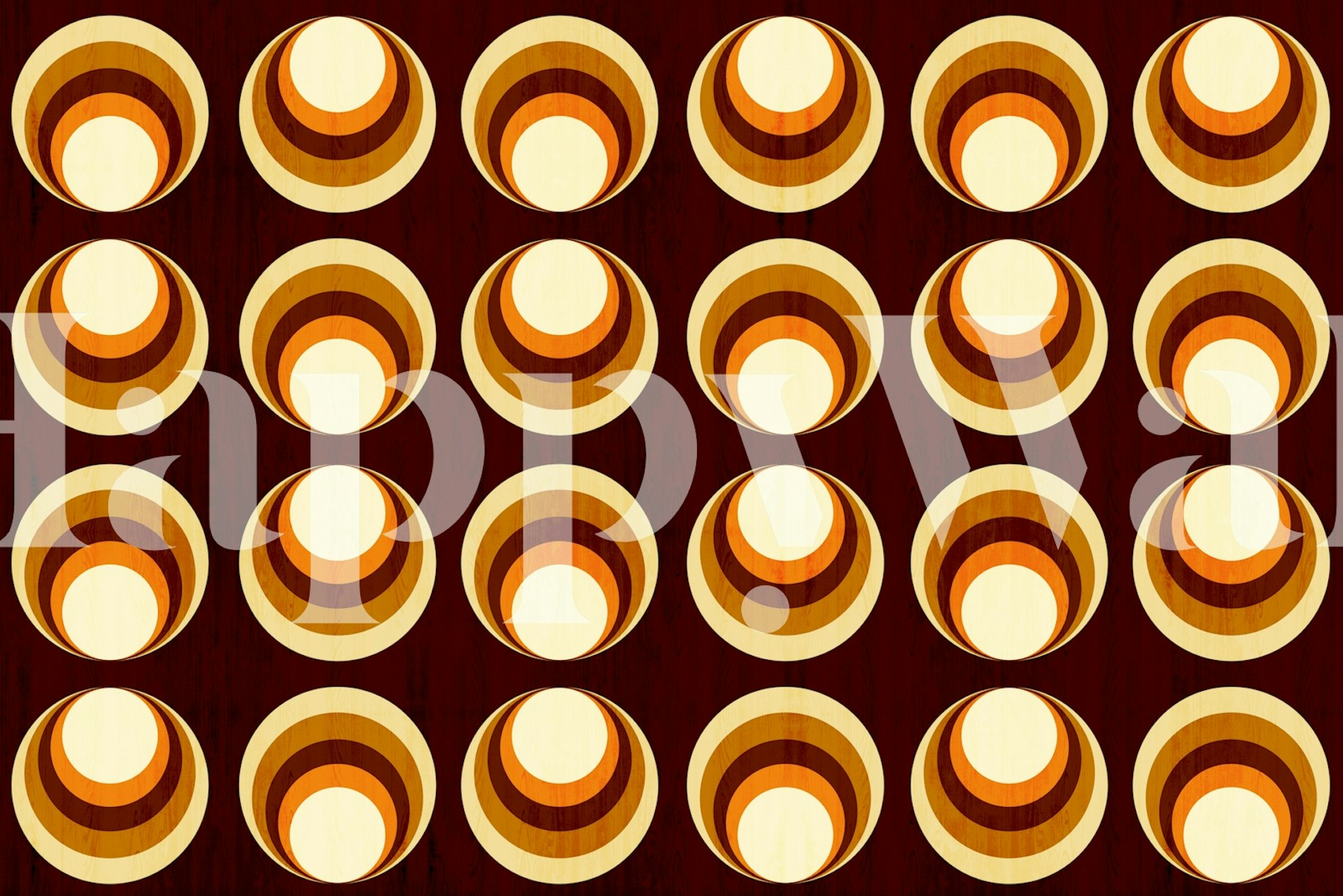 Uzorak tapete Mid-Century Luxury Wood