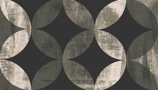 Grey Mid-Century Grunge