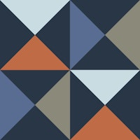 Triangles - Blue Nova wallpaper