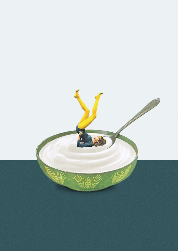 Yoga in my yogurt