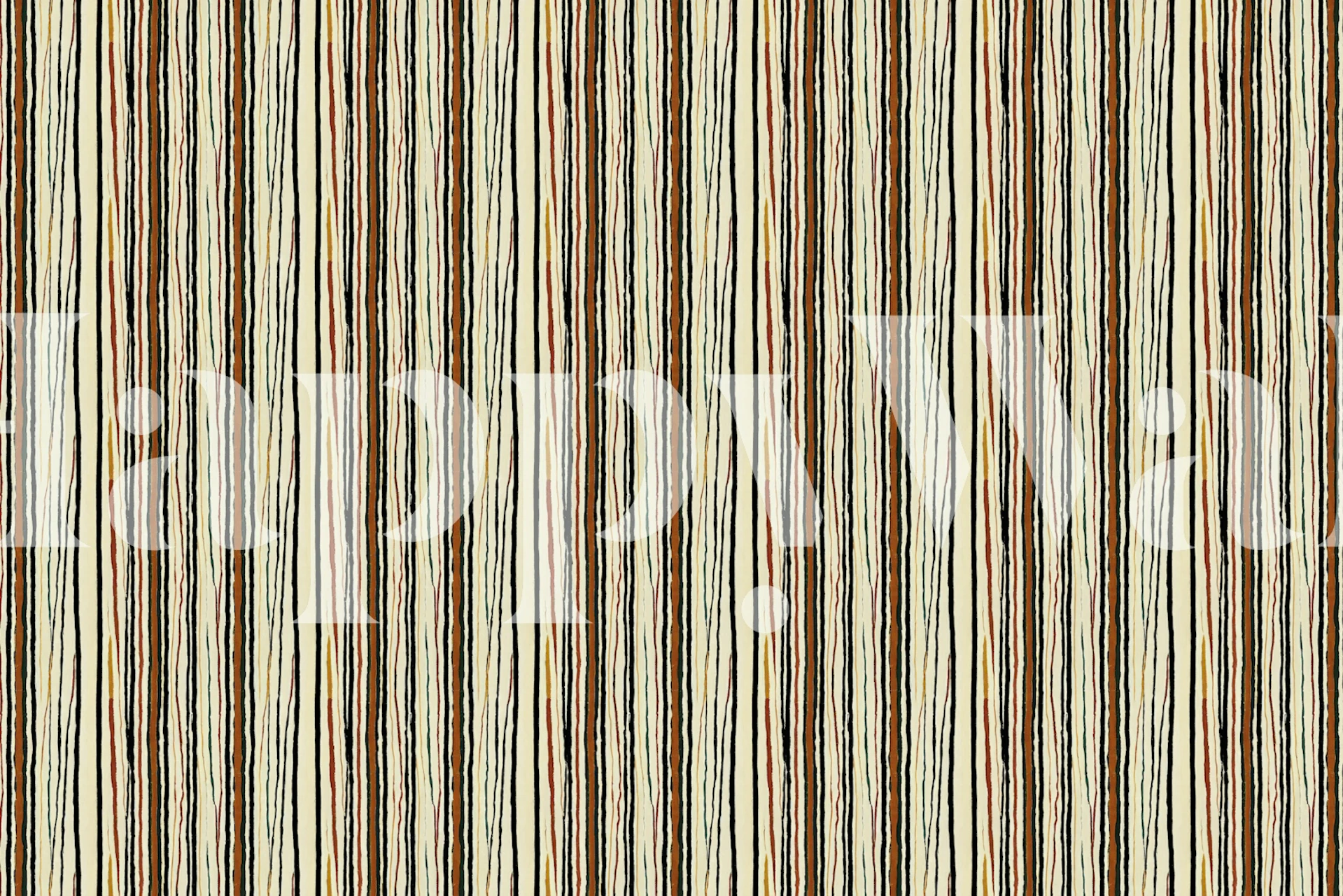 Pattern No 127 tapet vist i et rom