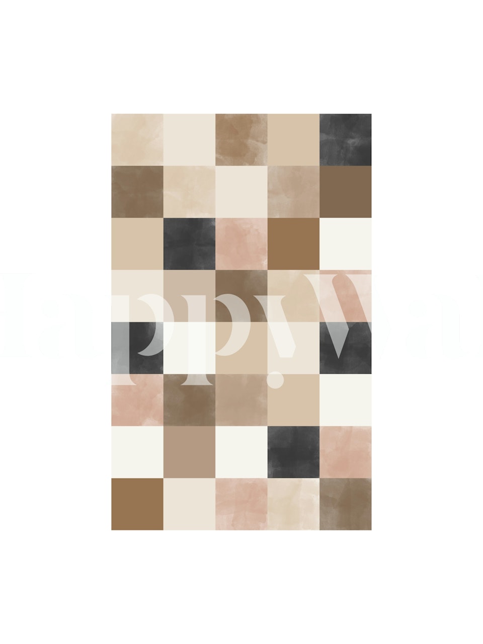 Fototapeta s abstraktní mřížkou v zemských tónech