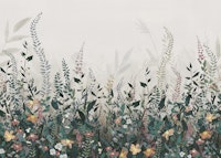 Hl004  Flowers 2   4206mm X 3000h tapet