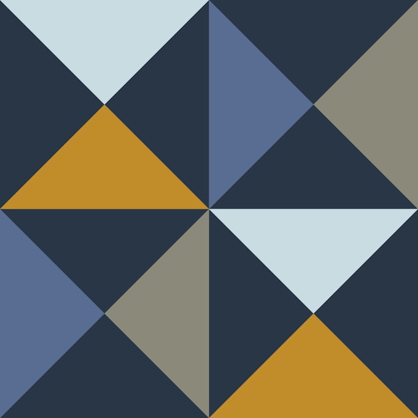 Modern Triangular Art