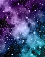 Purple Teal Galaxy Nebula 2 wallpaper