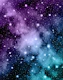 Purple Teal Galaxy Nebula 2
