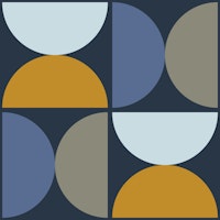 Semicircles 1 - Bossa Nova tapet