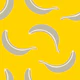 BANANA SMOOTHIE Fun Mod Tropical Fruit Yellow