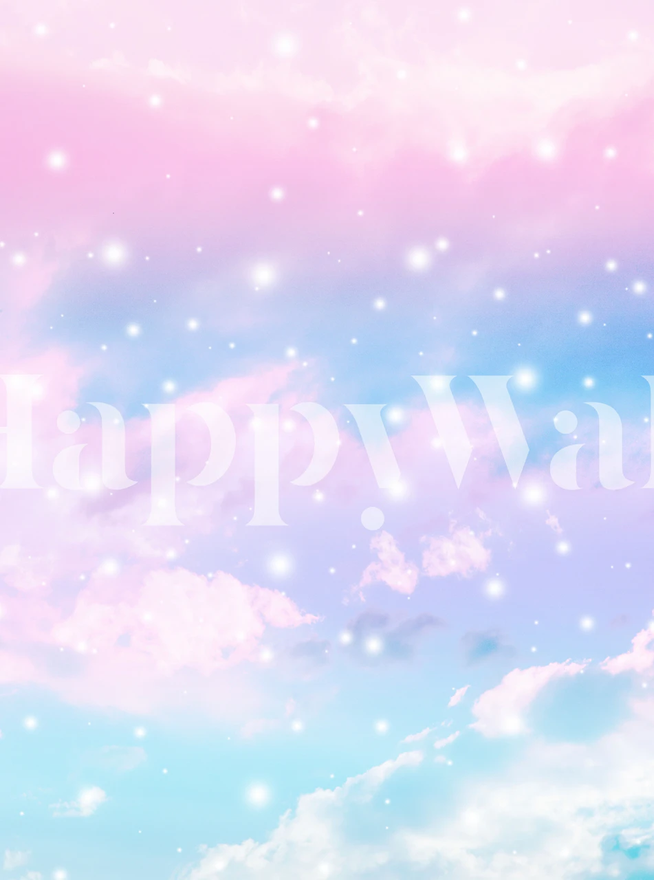 Pastel Cosmos Dream 4 wallpaper in a room