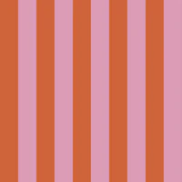 Pink and red awning stripe behang