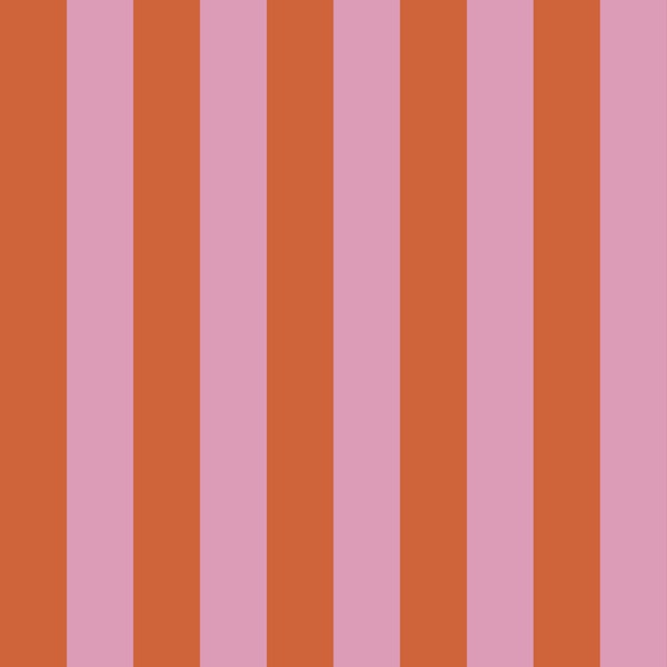 Pink and red awning stripe