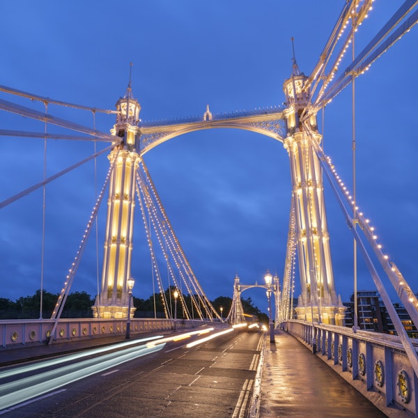 Albert Bridge at Night