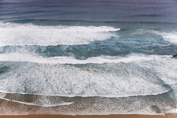 Rough Waves Portugal Atlantic