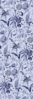 Tropical Bloom Serenade Exotic Florals Blue behang