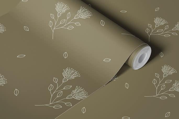 Floral Minimalism 13wallpaper roll