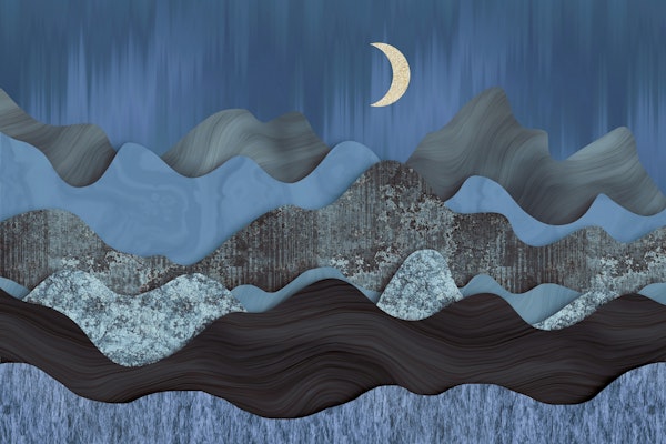 Blue Mountains Landscape Collage