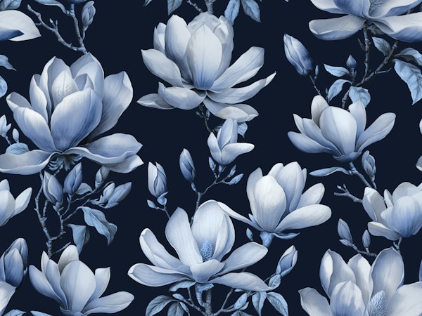 Magnolia Spring Romance Blue