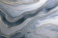 Luxury Marble Chic Home Decor Trend Blue Gold carta da parati