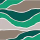 Moss green mocha art