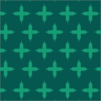 Cross pattern in moss green ταπετσαρία
